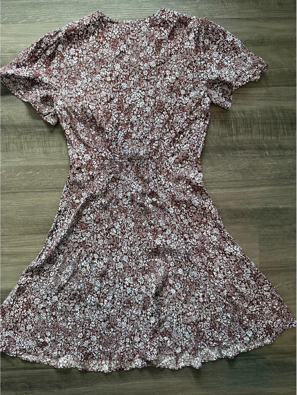 Madewell Button Front Mini Dress Size 0 - Picture 5 of 7